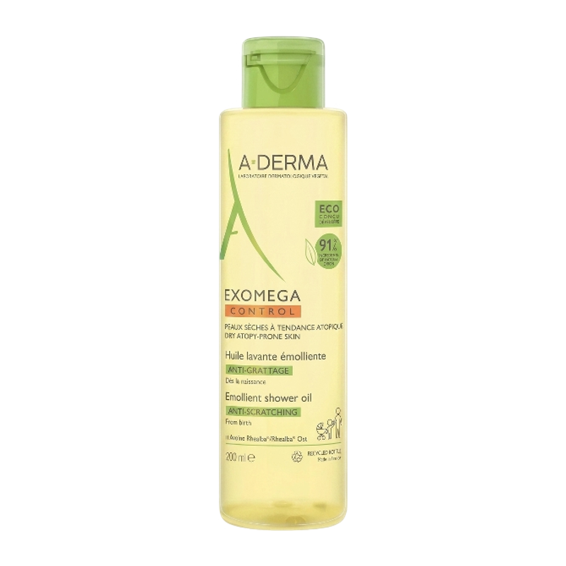 A-Derma Exomega Control Huile Lavante Émolliente Anti-Grattage