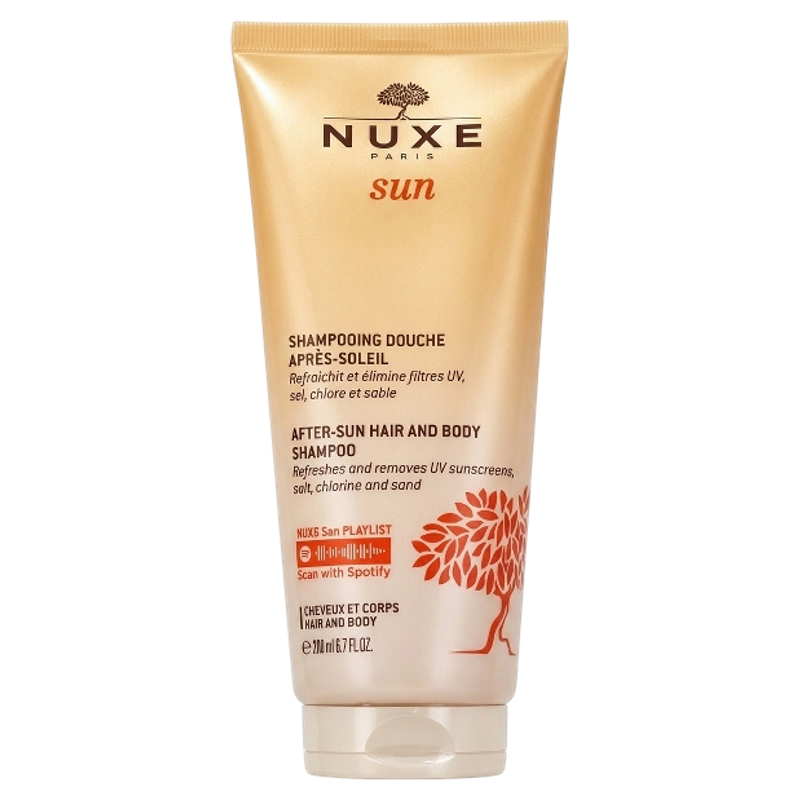 NUXE Sun Shampooing Douche Après-Soleil Corps & Cheveux 200ml - seconde vue